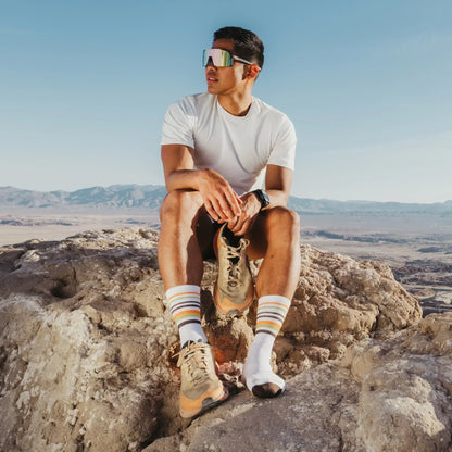 Men's Fastpack Micro Crew Lightweight Hiking Socks