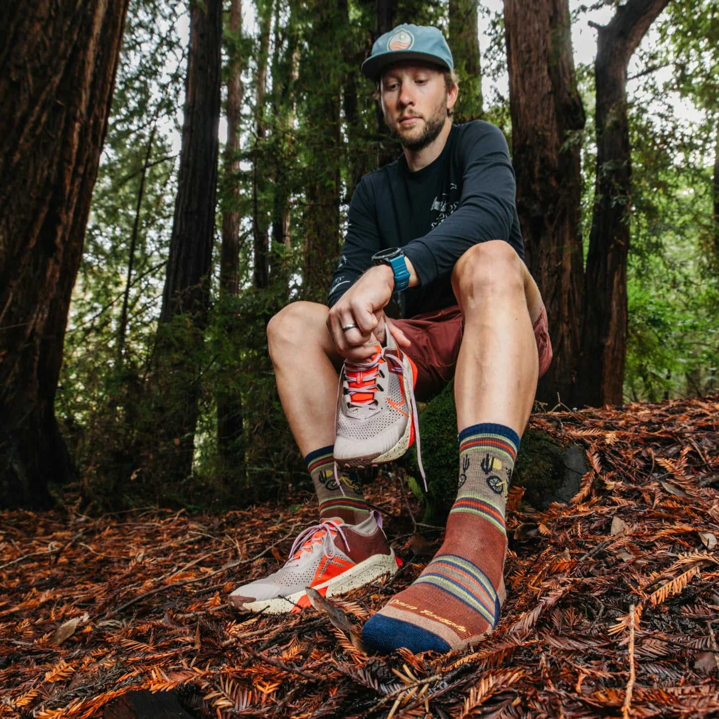 Men's Willoughby Micro Crew Lightweight Hiking Socks