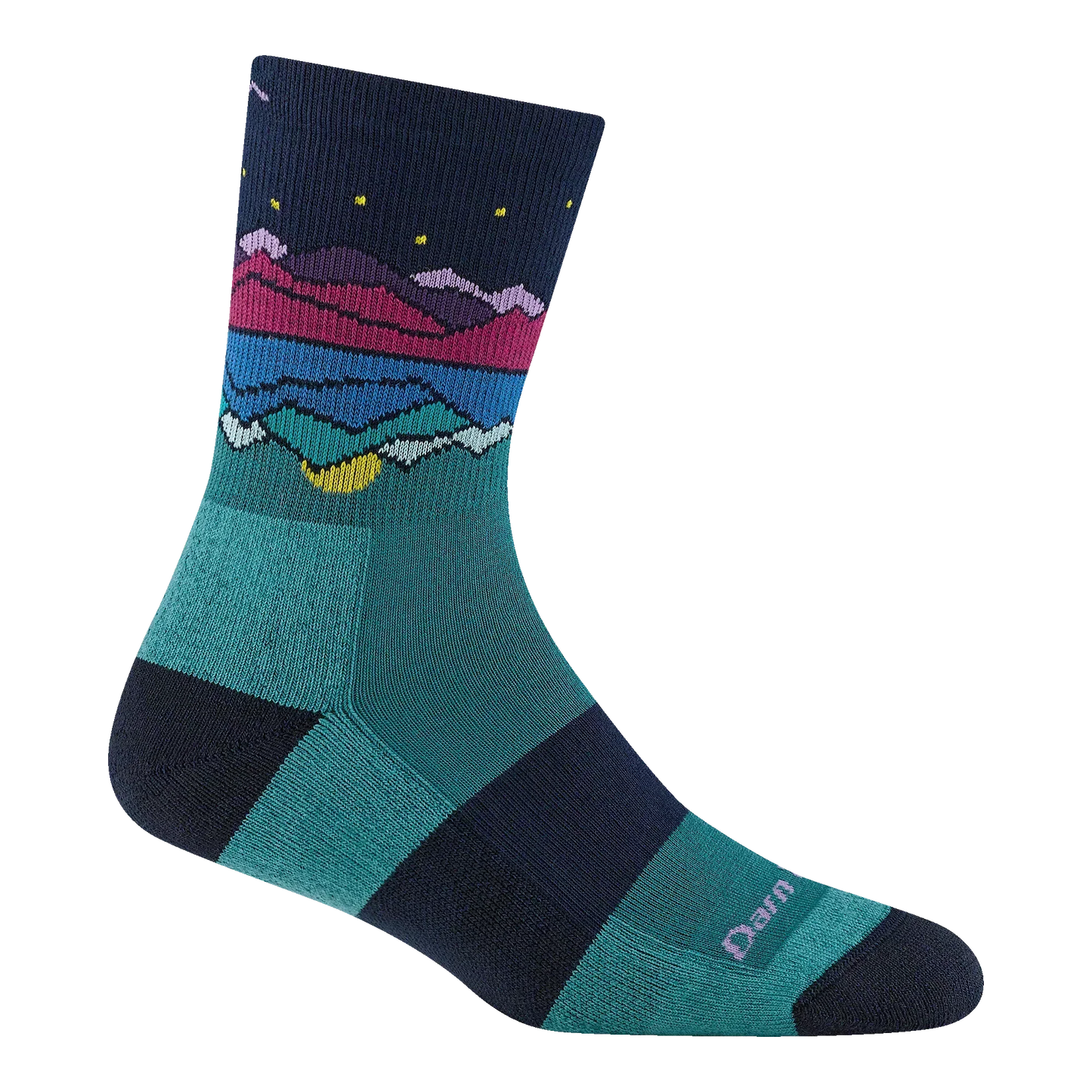 Women's Mirror Lake Micro Crew Midweight Hiking Socks