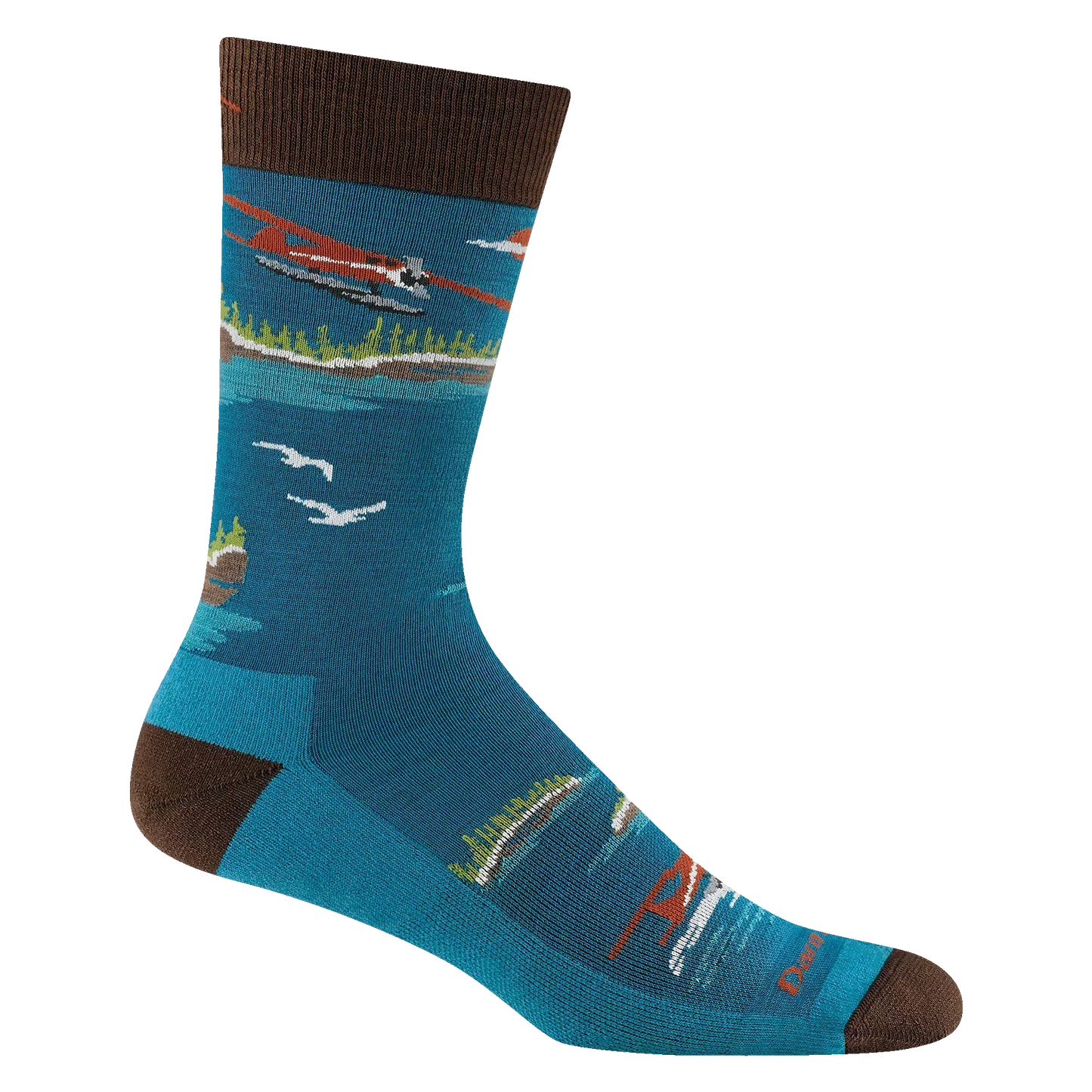 Men's Float Boat Crew Lightweight Lifestyle Socks-Last Chance