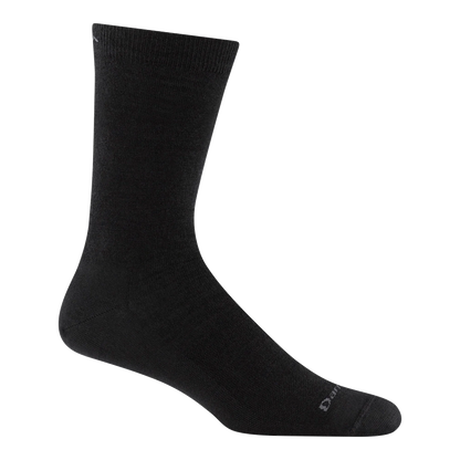 Men's Solid Crew Lightweight Lifestyle Socks