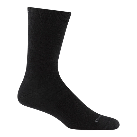 Men's Solid Crew Lightweight Lifestyle Socks
