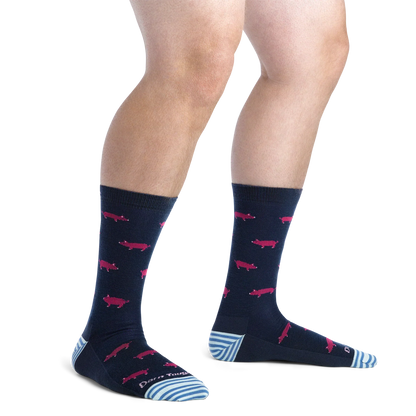 Men's Truffle Hog Crew Lightweight Lifestyle Socks- Last Chance