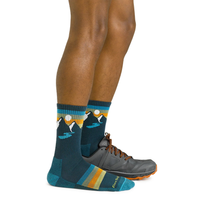 Men's Sunset Ridge Micro Crew Lightweight Hiking Socks