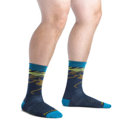 Men's Ridge Runner Micro Crew Ultra-Lightweight Running Socks