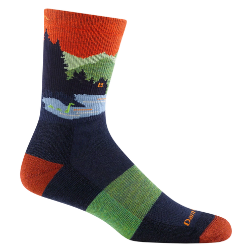 Men's Close Encounters Micro Crew Midweight Hiking Socks