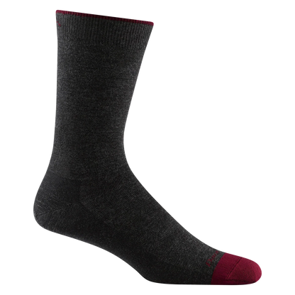 Men's Solid Crew Lightweight Lifestyle Socks